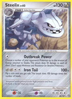 Steelix, Stormfront No. 28 Normal