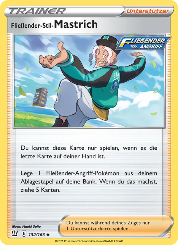 Fließender-Stil-Mastrich, Kampfstile Nº 132