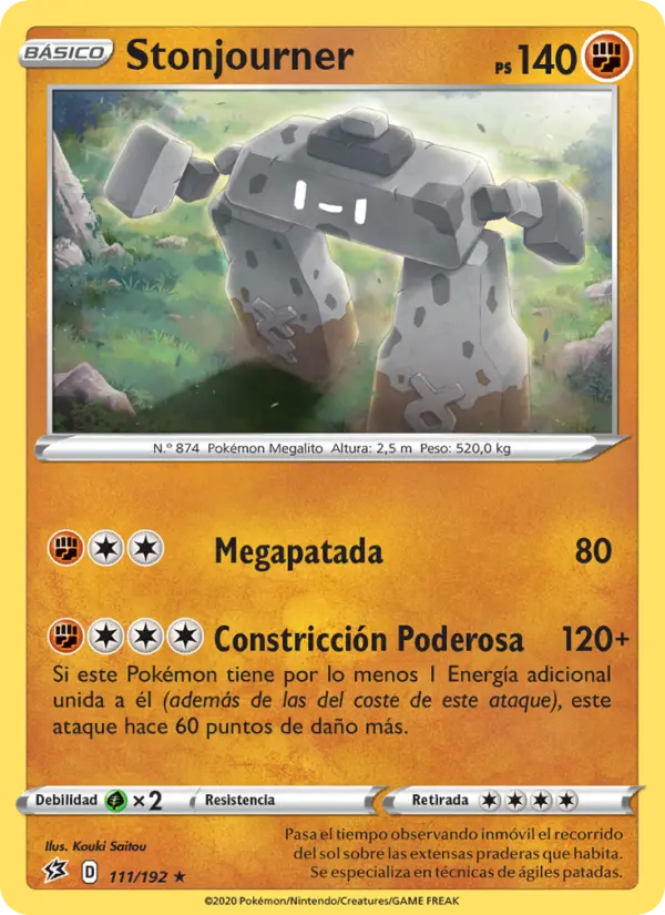 Stonjourner, Choque Rebelde Nº 111