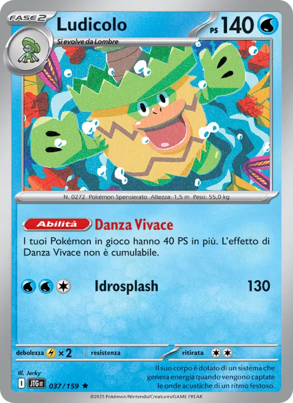 Ludicolo, Avventure Insieme Nº 037