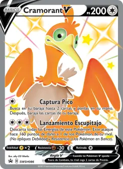 Cramorant V, Cartas de promoción ESES Nº SWSH086 Holo