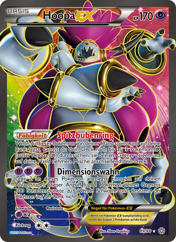 Hoopa EX, Ewiger Anfang No. 89