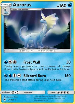 Aurorus, Forbidden Light No. 28 Normal
