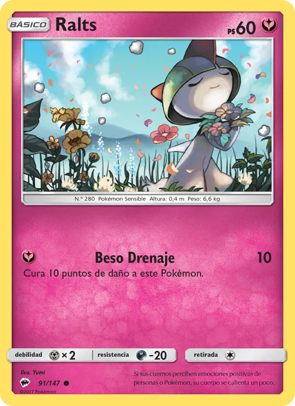 Ralts, Sombras Ardientes Nº 91