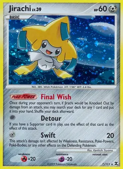Jirachi, Rising Rivals No. 7 Holo