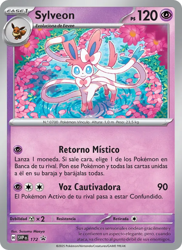 Sylveon, SVP Black Star Promos No. 172