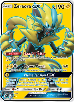 Zeraora GX, Tonnerre Perdu Nº 201 Normal