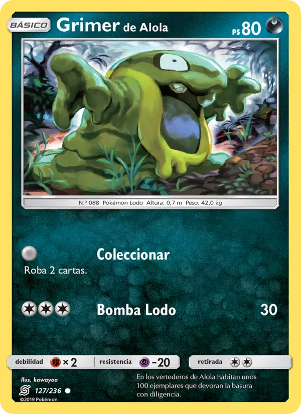 Grimer de Alola, Mentes Unidas Nº 127