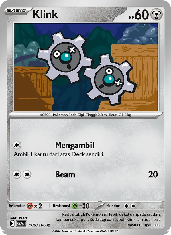 Klink, Bimbingan Rasi No. 106