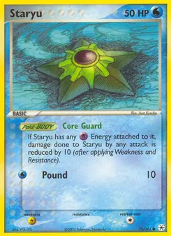 Staryu, Hidden Legends No. 75 Normal