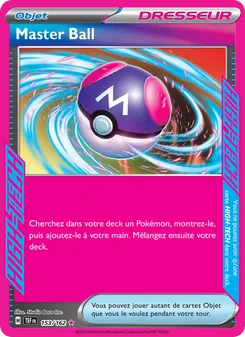 Master Ball, Forces Temporelles No. 153 Holo