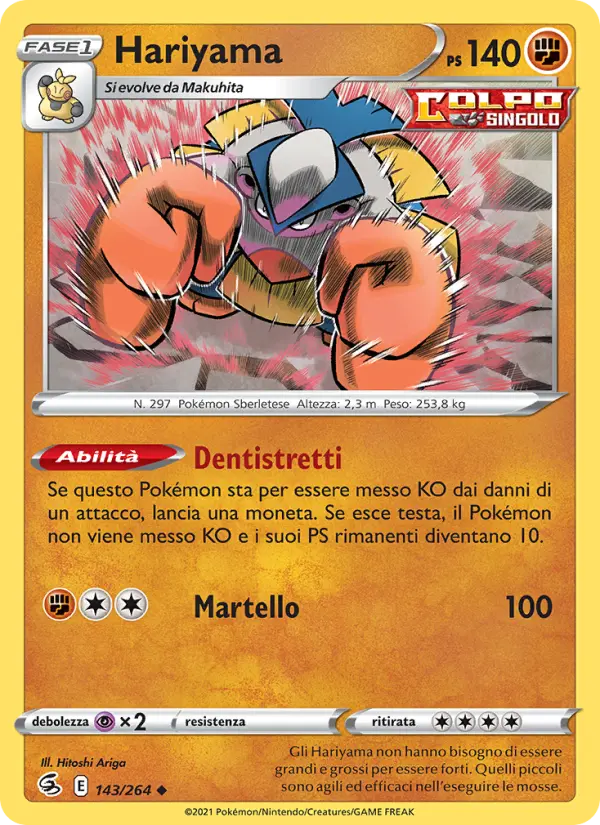 Hariyama, Colpo Fusione No. 143