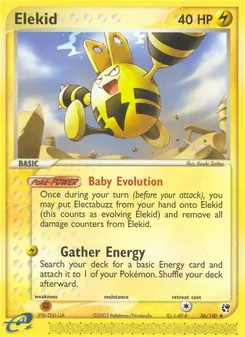 Elekid, Sandstorm Nº 36 Normal