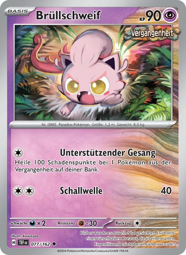 Brüllschweif, Gewalten der Zeit No. 077