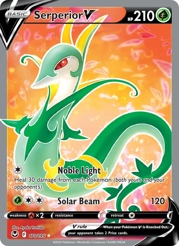 Serperior V, Silver Tempest No. 170