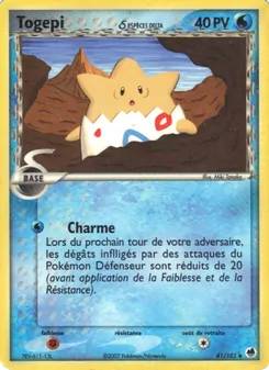 Togepi δ, EX Île des Dragons Nº 41 Normal