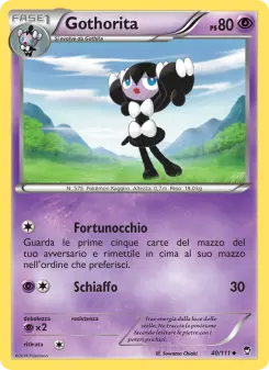 Gothorita, Colpi Furiosi No. 40 Normal