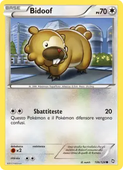 Bidoof, Stirpe dei Draghi No. 106 Normal