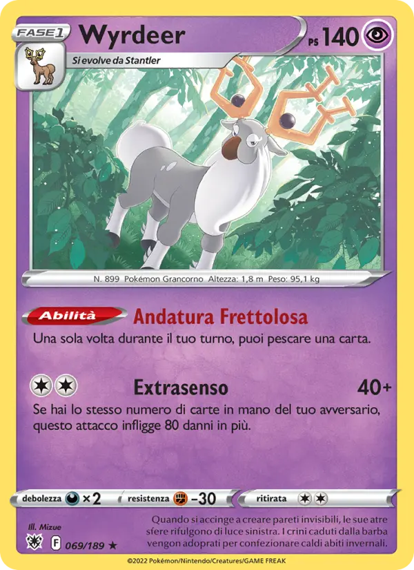 Wyrdeer, Lucentezza Siderale No. 069