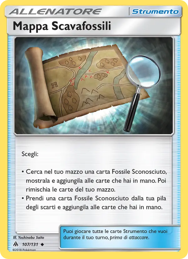 Mappa Scavafossili, Apocalisse Di Luce No. 107
