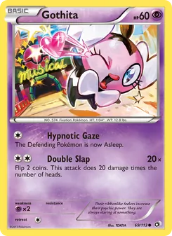 Gothita, Legendary Treasures Nº 69 Normal