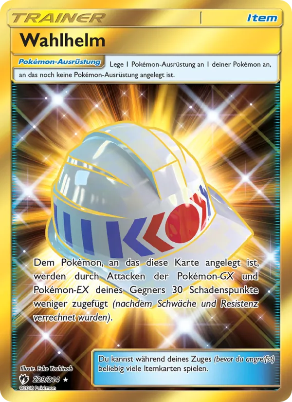 Wahlhelm, Echo des Donners Nº 229