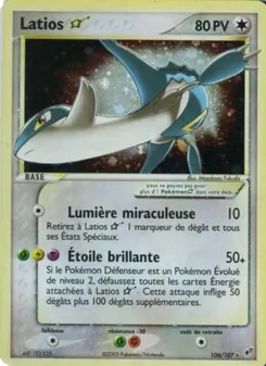 Latios ☆, EX Deoxys No. 106 Holo