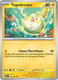 Togedemaru, Couronne Stellaire No. 054 Normal