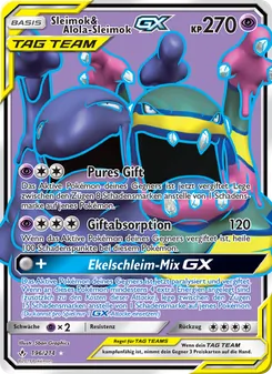 Sleimok & Alola-Sleimok GX, Kräfte im Einklang Nº 196 Normal