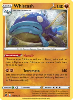 Whiscash, Choque Rebelde Nº 100 Normal
