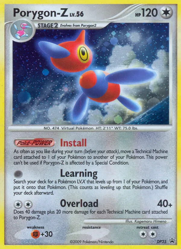 Porygon-Z, DP Black Star Promos No. DP35