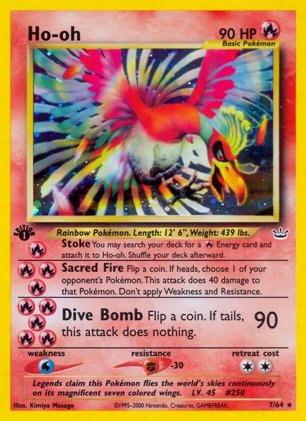 Ho-oh, Neo Revelation No. 7