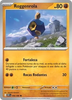 Roggenrola, Llama Blanca Nº 046 Normal