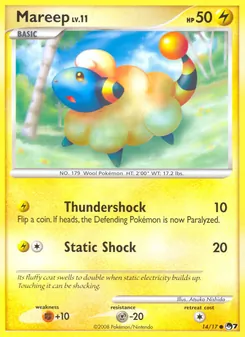 Mareep, POP Série 7 No. 14 Normal