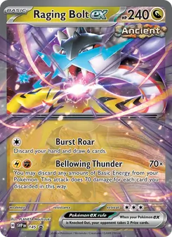 Raging Bolt ex, SVP Black Star Promos No. 145 Holo