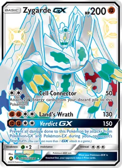 Zygarde-GX, Hidden Fates Shiny Vault Nº SV65 Normal