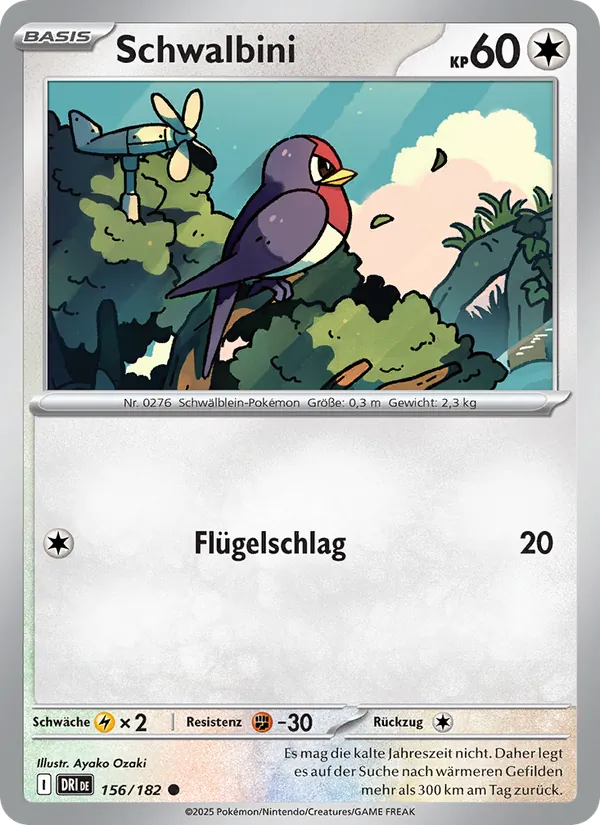 Schwalbini, Ewige Rivalen Nº 156