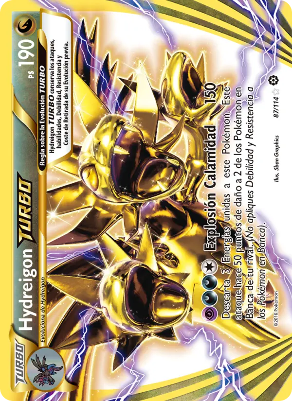 Hydreigon TURBO, Asedio de Vapor Nº 87