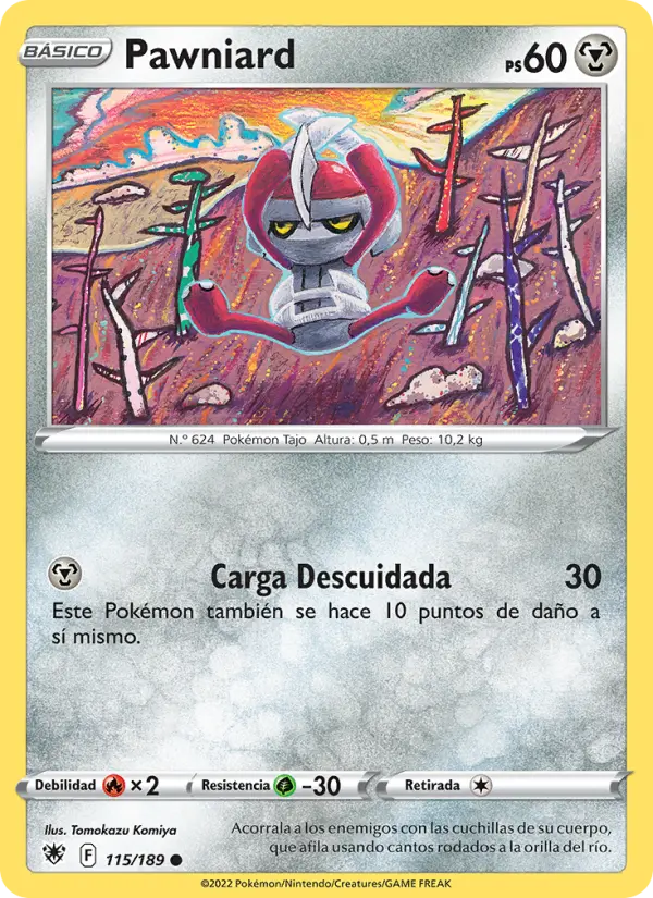 Pawniard, Resplandor Astral No. 115