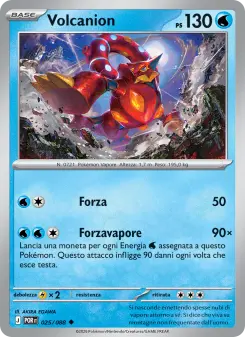 Volcanion, Equilibrio Perfetto No. 025 Normal