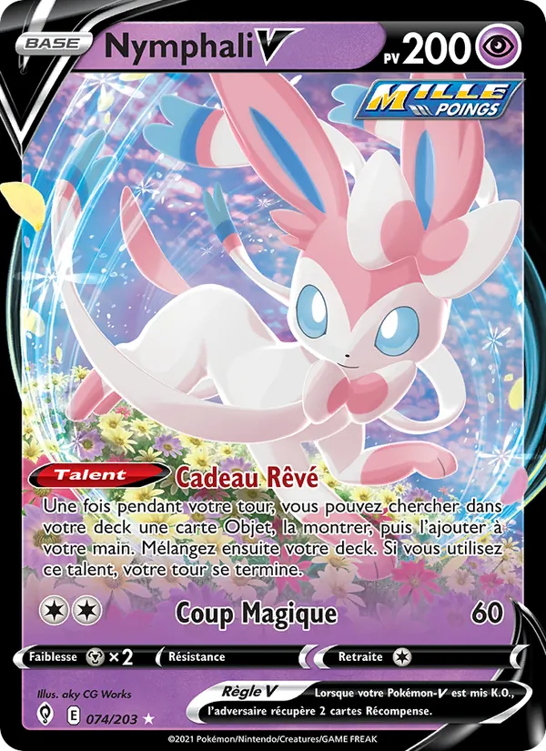 Nymphali V, Évolution Céleste Nº 74