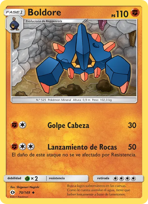 Boldore, Sol y Luna Nº 70