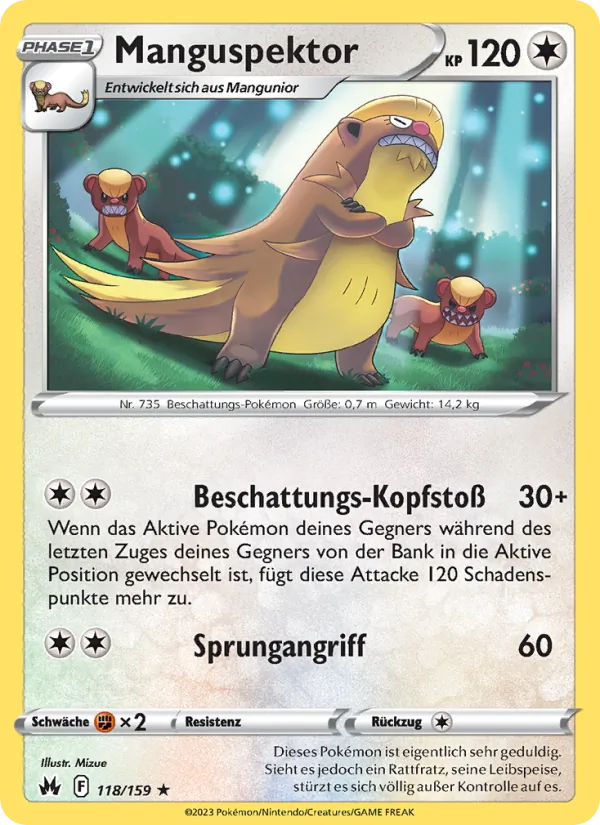 Manguspektor, Zenit der Könige No. 118