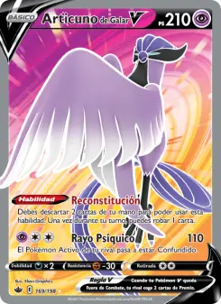 Articuno de Galar V, Reinado Escalofriante Nº 169 Holo
