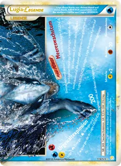 Lugia LEGENDE, HeartGold SoulSilver No. 114 Holo