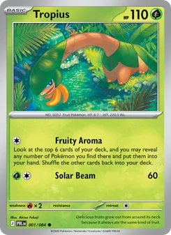 Tropius, Pitch Black No. 001
