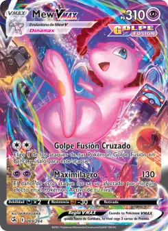 Mew VMAX, Golpe Fusión Nº 269 Holo