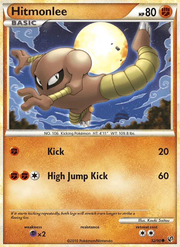 Hitmonlee, Undaunted No. 52