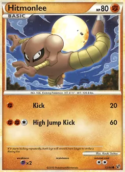 Hitmonlee, Undaunted No. 52 Normal