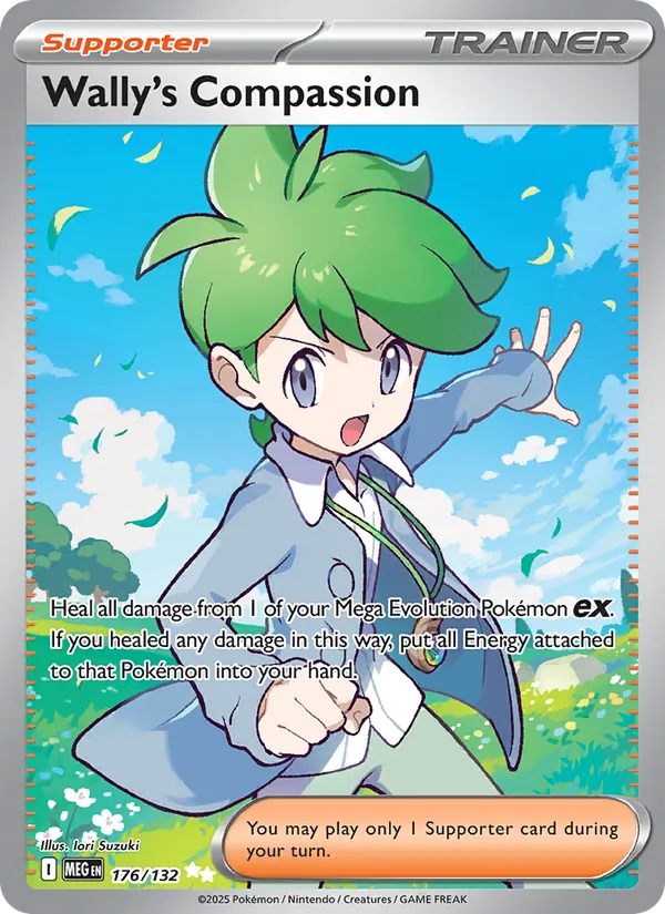 Wally's Compassion, Mega Evolution Nº 176